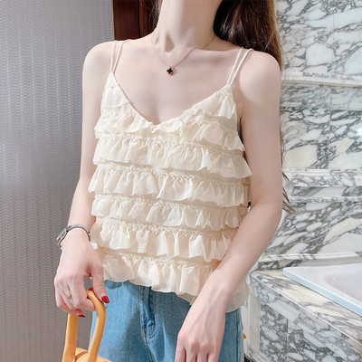 Μοντέρνο φανελάκι με λεπτά τιραντάκια