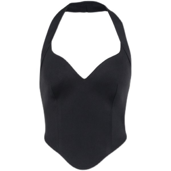 Γυναικείο φανελάκι με βαθιά λαιμόκοψη