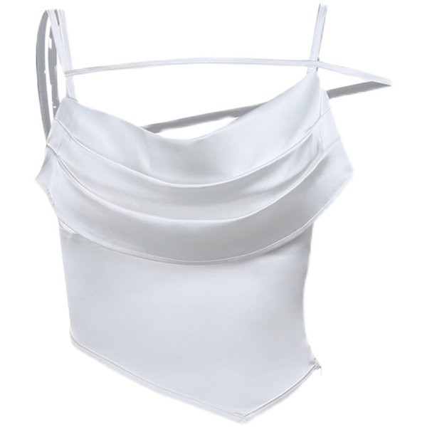 Μοντέρνο γυναικείο φανελάκι με λεπτές τιράντες - σε δύο χρώματα