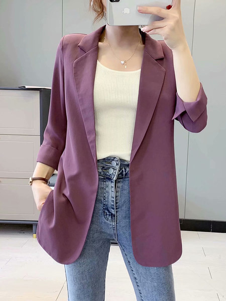 Стилно изчистено сако с дълъг ръкав