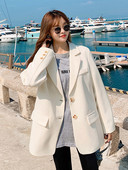 Naiste lai nööpidega jope – kahte värvi