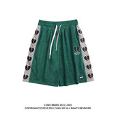 Lühikesed elastse vöökohaga spordi- ja vabaaja lühikesed püksid