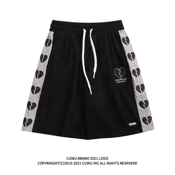 Lühikesed elastse vöökohaga spordi- ja vabaaja lühikesed püksid