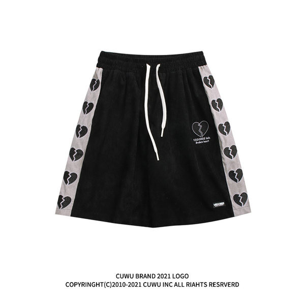 Lühikesed elastse vöökohaga spordi- ja vabaaja lühikesed püksid