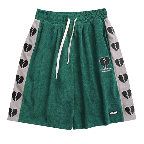 Lühikesed elastse vöökohaga spordi- ja vabaaja lühikesed püksid