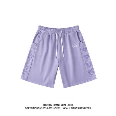 Casual γυναικείο σορτς με κέντημα