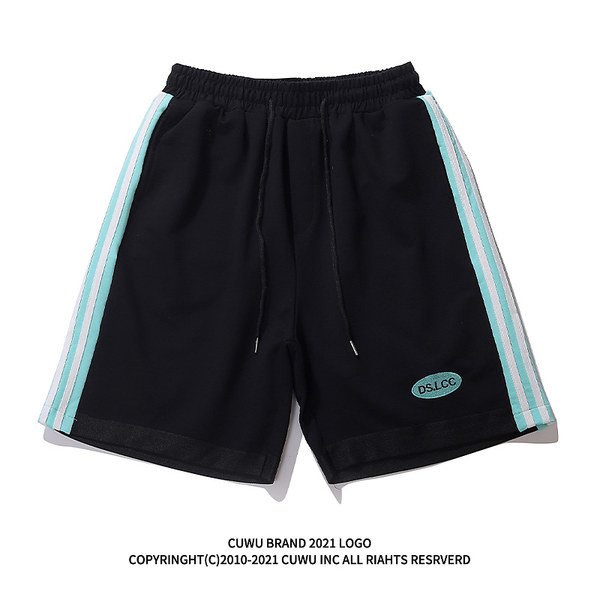 Kratke pamučne hlačice s rubovima