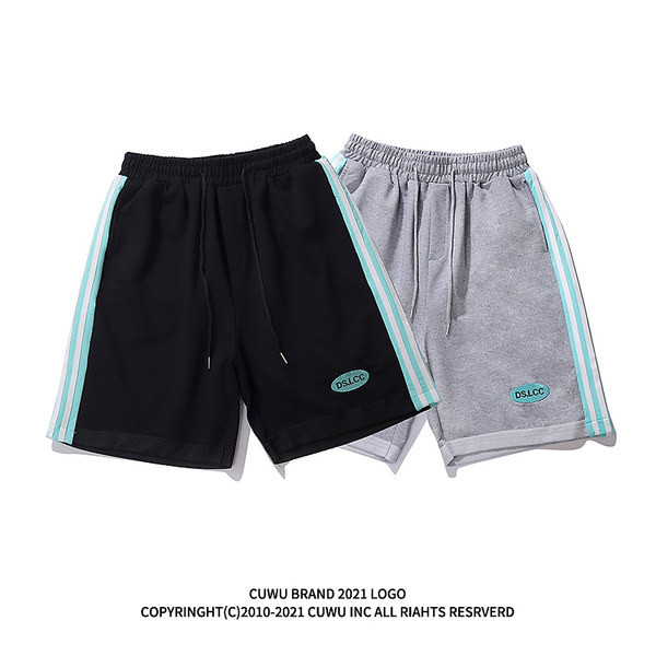 Kratke pamučne hlačice s rubovima