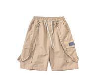 Moteriški šortai elastingu juosmeniu – trijų spalvų