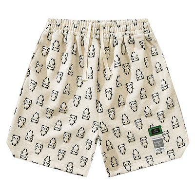 Casual γυναικείο σορτς με στάμπα