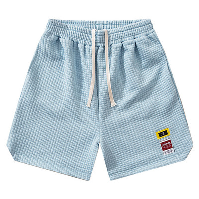 Σορτς με κορδόνια και στάμπα - σε τρία χρώματα