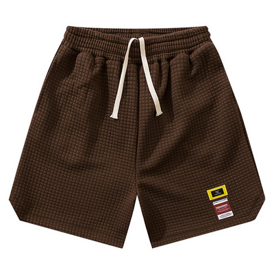 Σορτς με κορδόνια και στάμπα - σε τρία χρώματα