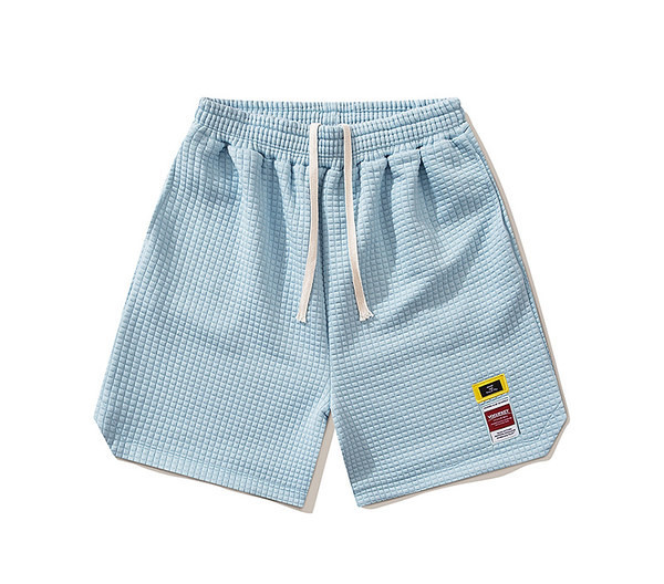 Σορτς με κορδόνια και στάμπα - σε τρία χρώματα