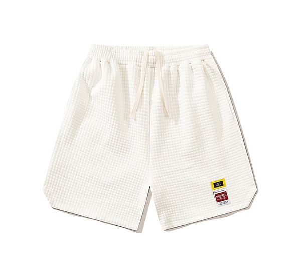 Σορτς με κορδόνια και στάμπα - σε τρία χρώματα