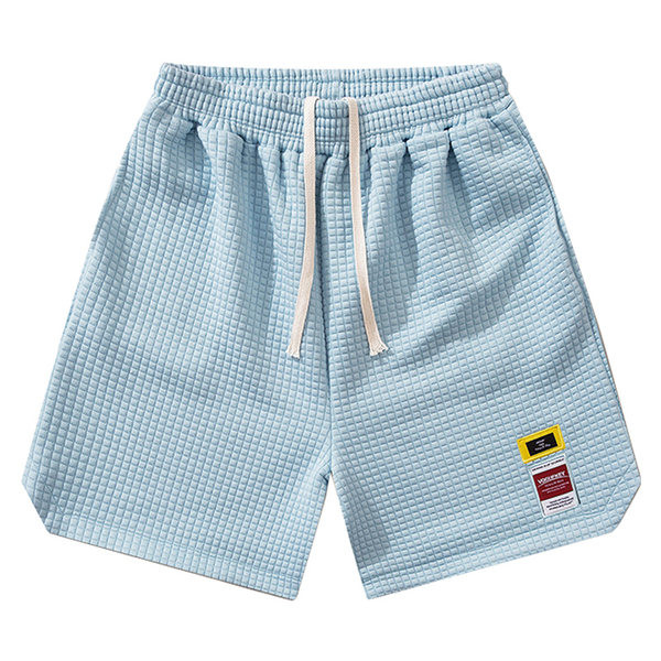 Σορτς με κορδόνια και στάμπα - σε τρία χρώματα