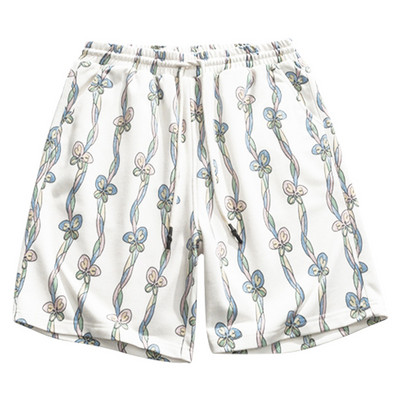 Γυναικείο αθλητικό σορτς με στάμπα πεταλούδας