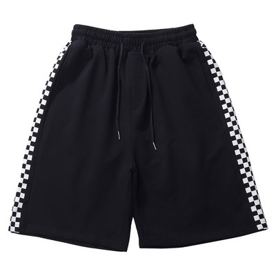 Γυναικείο σορτς με λάστιχο στη μέση και κορδόνια