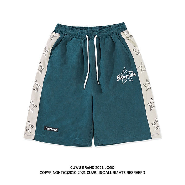 Γυναικείο αθλητικό σορτς με επιγραφή και κορδόνια