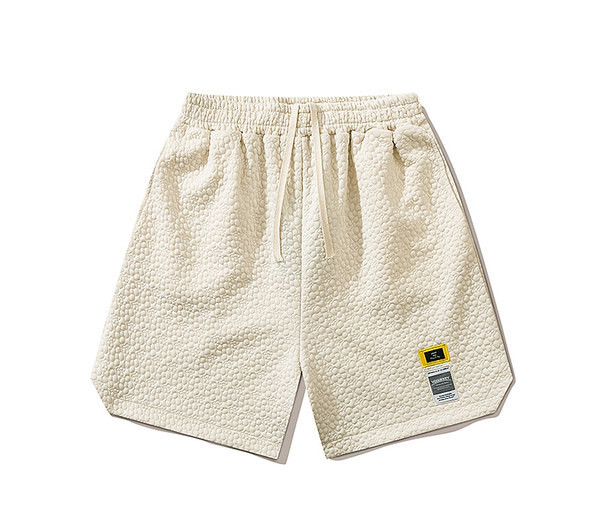 Γυναικείο casual σορτς με έμβλημα και κορδόνια