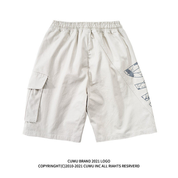 Uus mudel naiste lühikesed püksid kirja ja taskuga