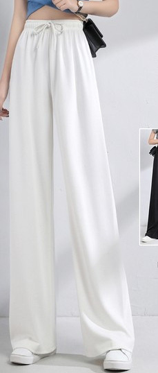 Ženske široke hlače na vezice u više boja