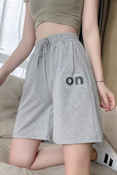 Дамски спортни ежедневни шорти с връзки