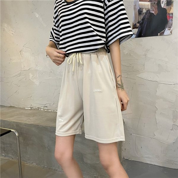 Sportske kratke hlače s vezicama i elastičnim strukom