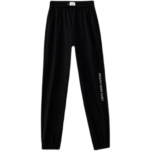 Γυναικείο αθλητικό παντελόνι με έμβλημα και λάστιχο στα πόδια