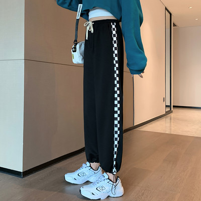 Γυναικεία αθλητικά εσώρουχα με μπορντούρα - γκρι και μαύρο χρώμα