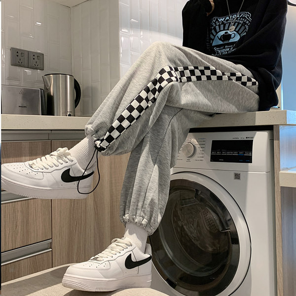 Γυναικεία αθλητικά εσώρουχα με μπορντούρα - γκρι και μαύρο χρώμα