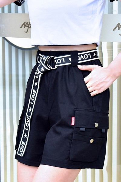 Casual σορτς με τσέπες