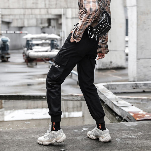 Γυναικείο αθλητικό παντελόνι με ψηλή μέση και τσέπες