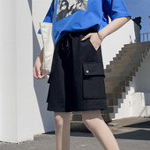 Γυναικείο casual παντελόνι ίσιο μοντέλο με τσέπες