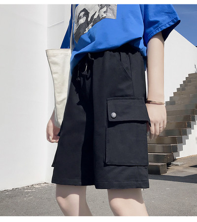 Γυναικείο casual παντελόνι ίσιο μοντέλο με τσέπες