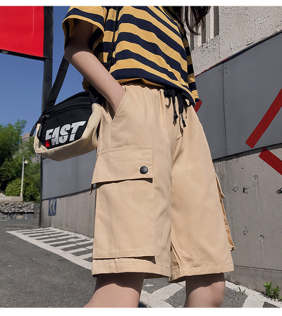 Γυναικείο casual παντελόνι ίσιο μοντέλο με τσέπες