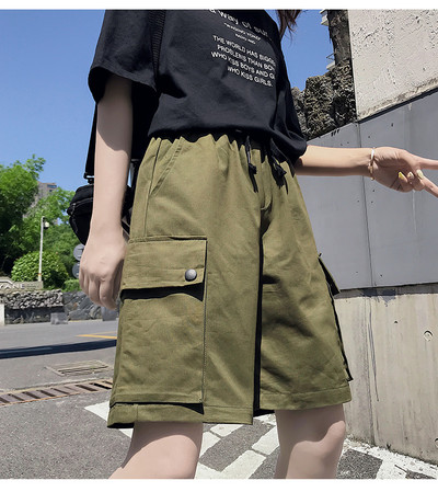 Γυναικείο casual παντελόνι ίσιο μοντέλο με τσέπες