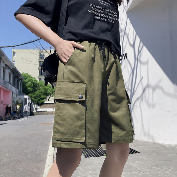 Γυναικείο casual παντελόνι ίσιο μοντέλο με τσέπες