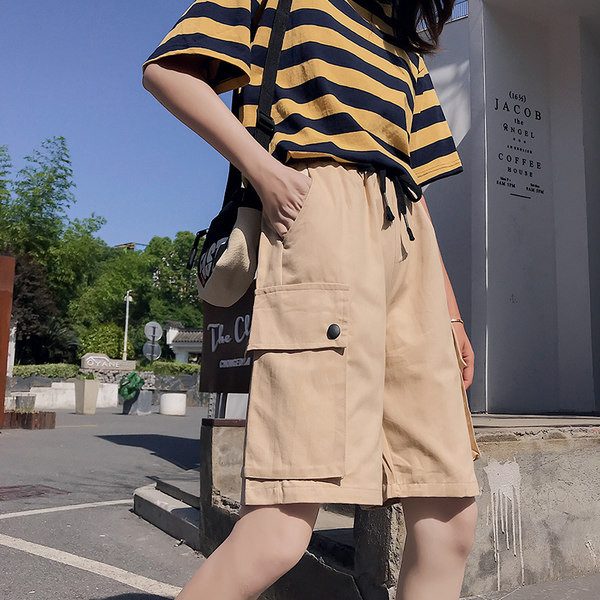 Γυναικείο casual παντελόνι ίσιο μοντέλο με τσέπες