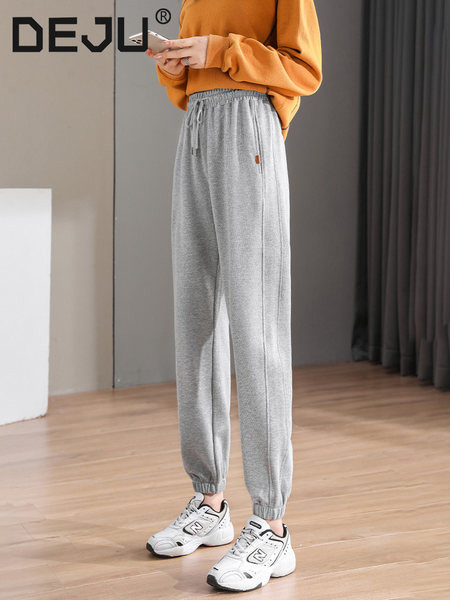 Γυναικείο casual παντελόνι με λάστιχα