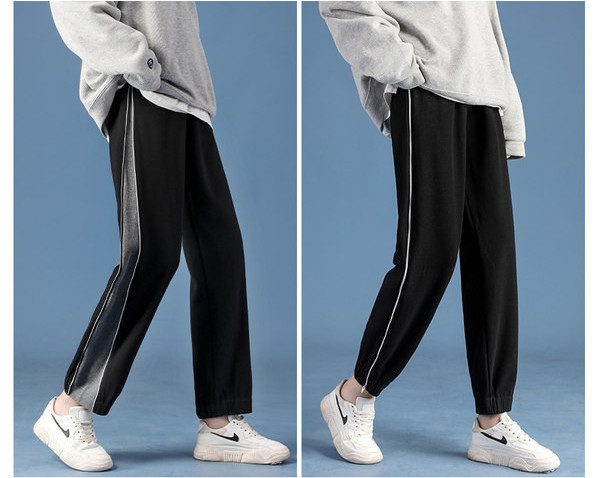 Дамско широко долнище с кант