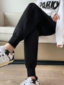 Sportlikud kõrge vöökohaga püksid