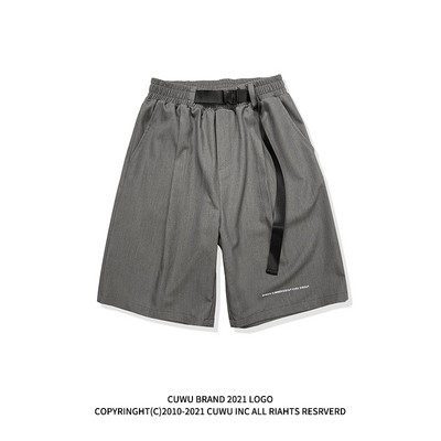 Casual γυναικείο παντελόνι με ελαστική μέση -3/4 μήκος