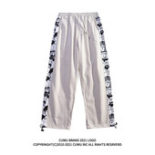 Uus mustriga naiste teksapükste mudel - sirge mudel