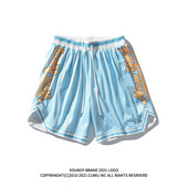 Къси дамски панталони с надписи и връзки