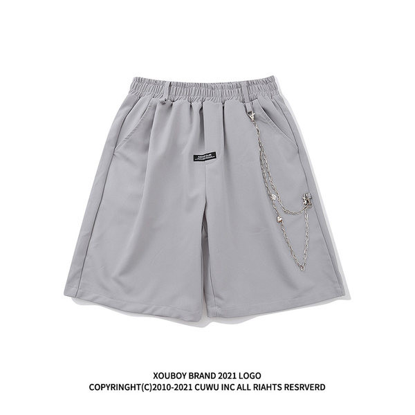 Къси дамски панталони с верижка в два цвята