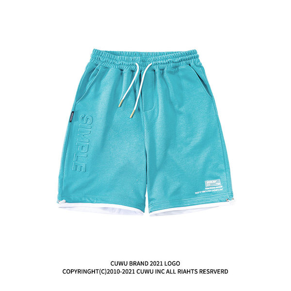 Lipsudega ja elastse vöökohaga lühikesed püksid