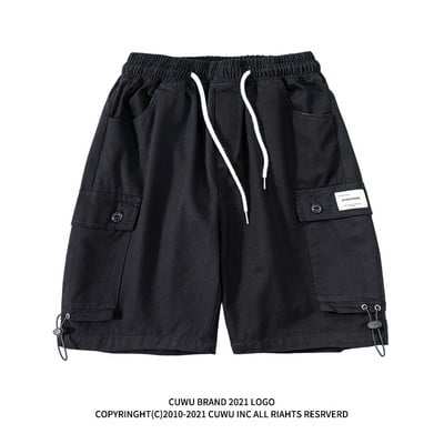 Γυναικείο σορτς cargo με ελαστική μέση