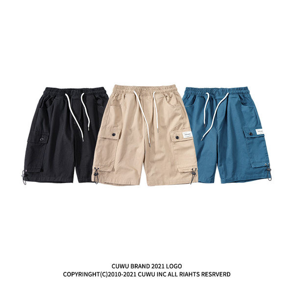 Γυναικείο σορτς cargo με ελαστική μέση