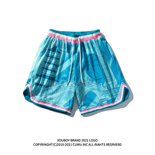 Casual σορτς σε μπλε χρώμα για γυναίκες