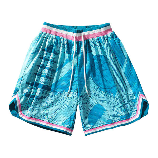 Casual σορτς σε μπλε χρώμα για γυναίκες